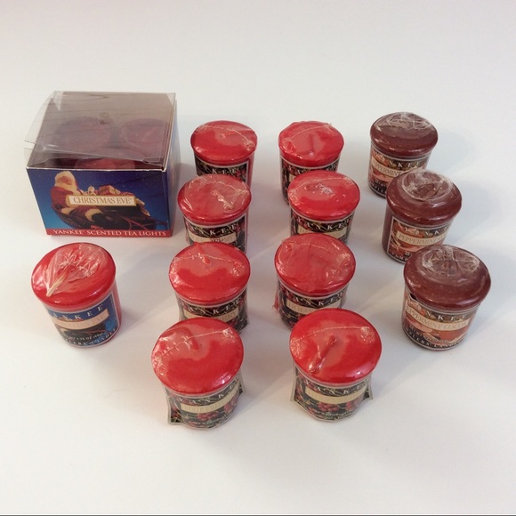 Yankee Candles Holiday votives & tea lights